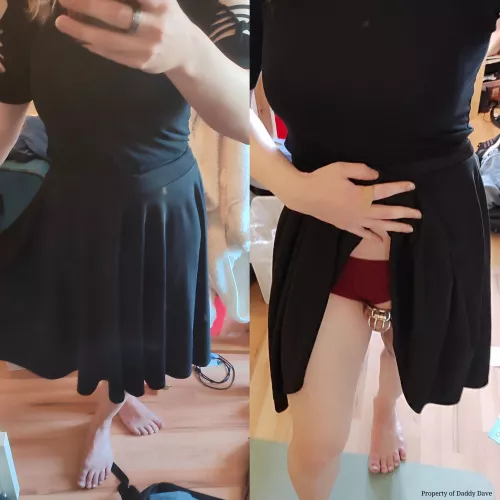 Already putting my new Sissy Frieda on her regular mandatory verifications😏 also going to have her paint those toes like a good sissy she will be 😈