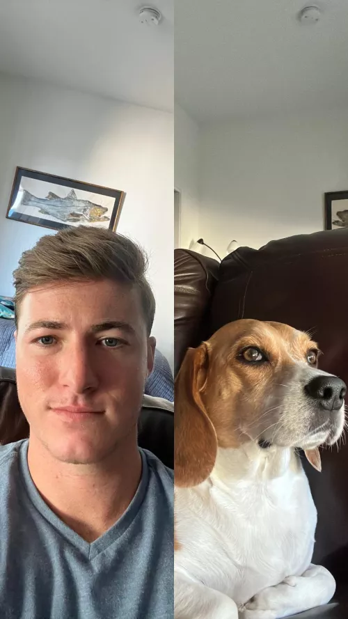 Alright, mates - trying to settle a debate…who is cuter, me or Skipper (my beagle)?