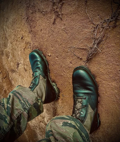 Altama px jungle boots.