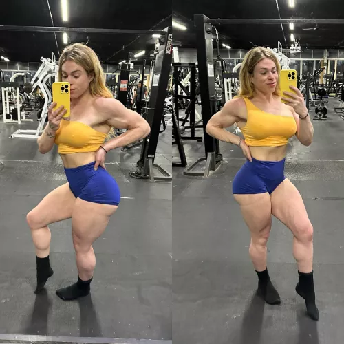 Always a good time for a workout selfie