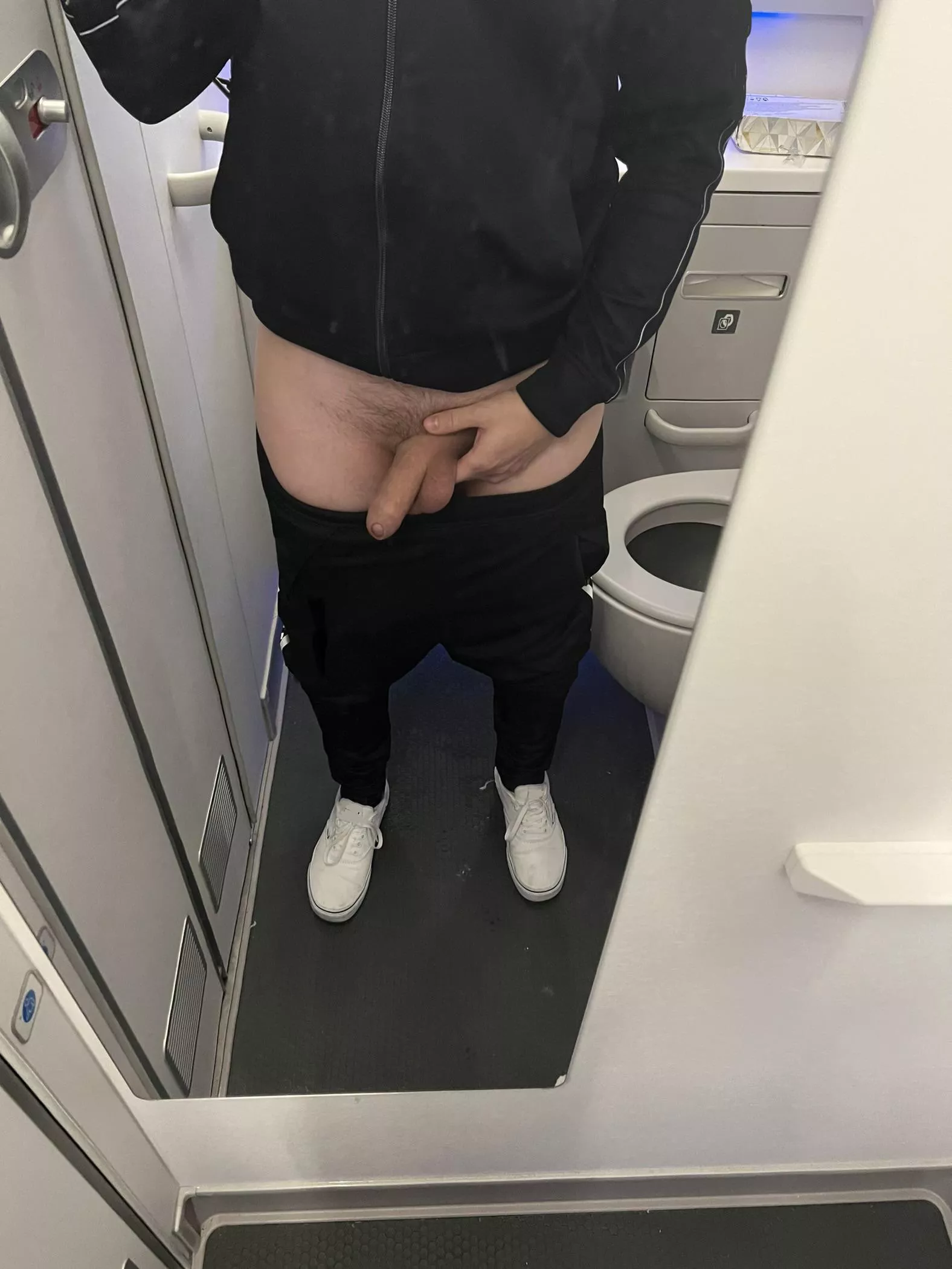 Always commando during a flight