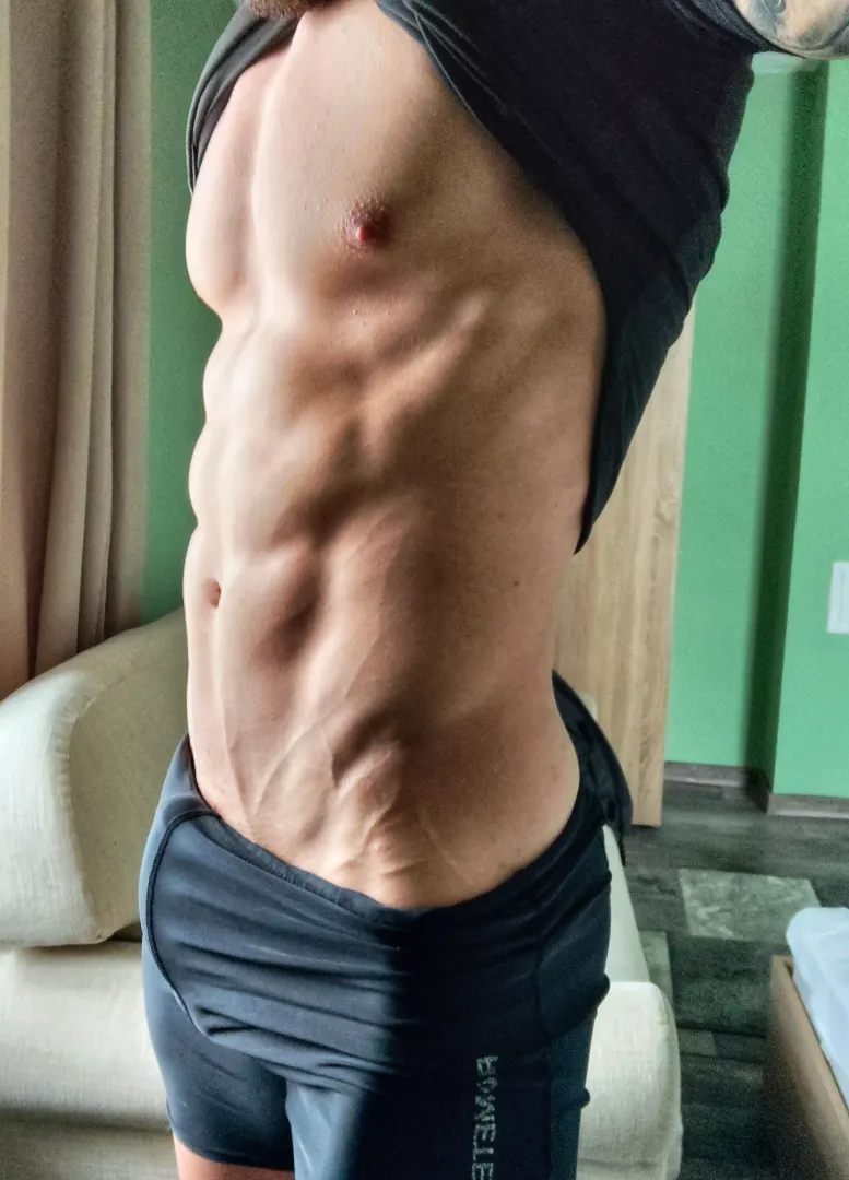 Always horny after a hard workout