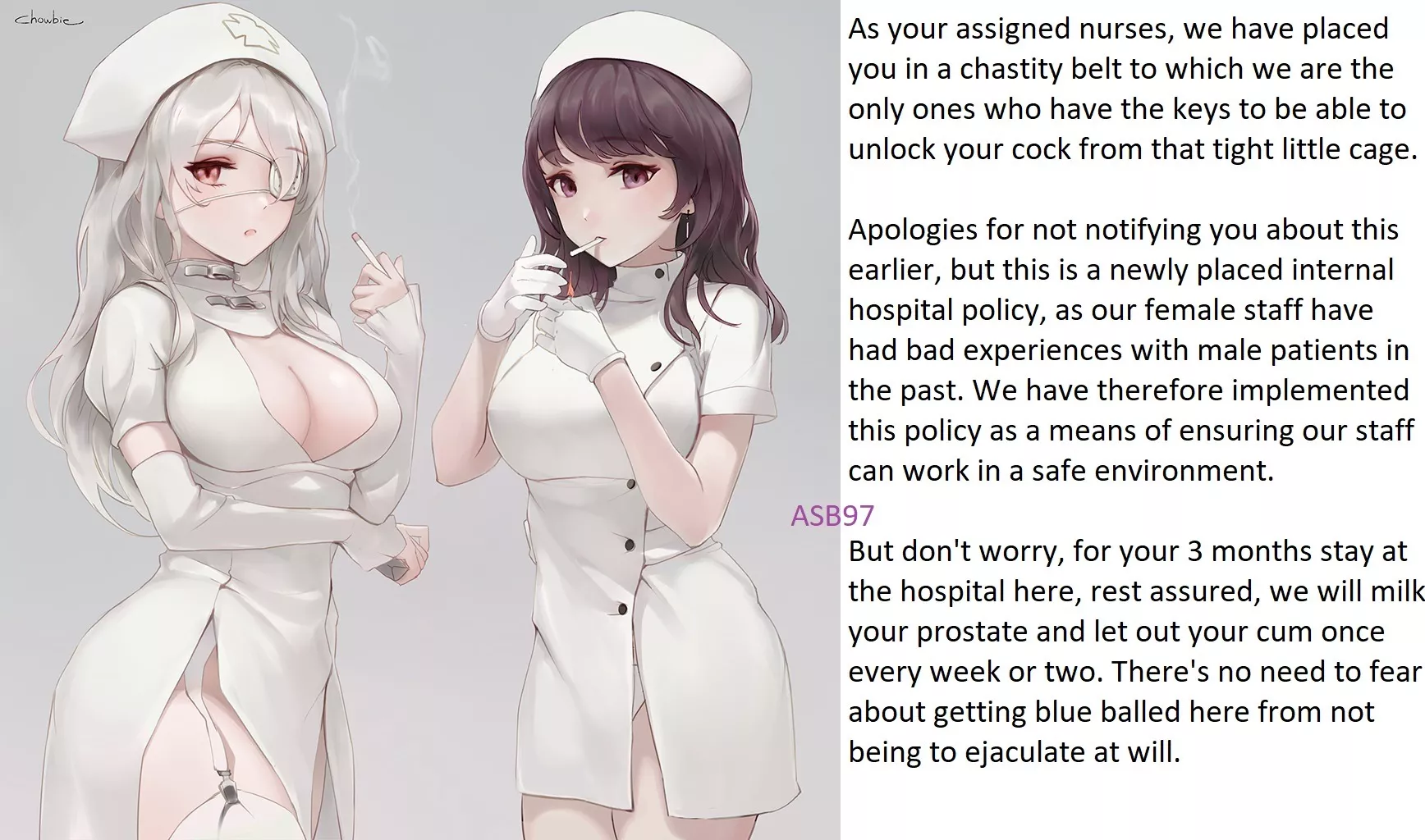 Always nice to have some quality nurses taking care of you at the hospital