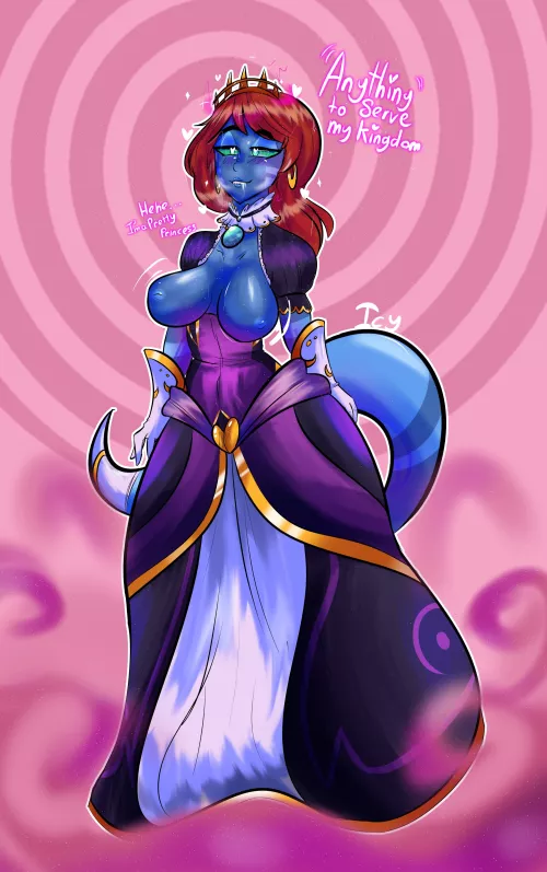 Always ready to serve her kingdom (@IcyDoesNsfw)