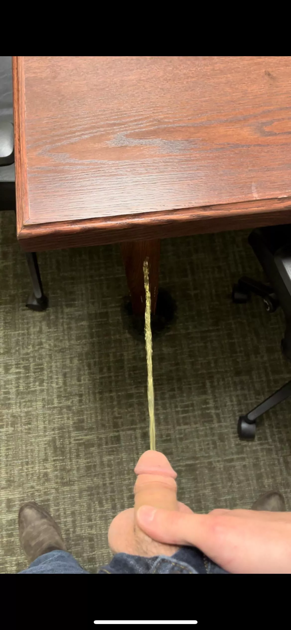 Always time to piss at work