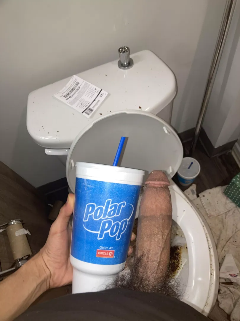 Am I Bigger Than This Extra Large Drink BBC On Young Guy