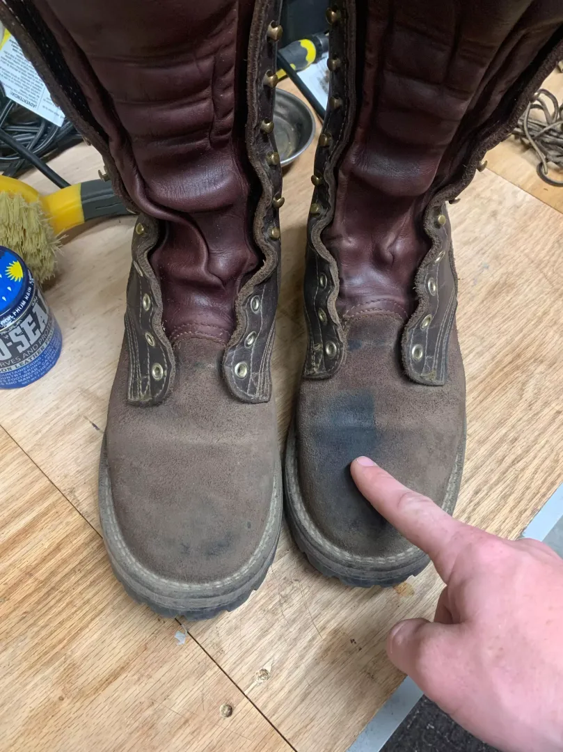 Am I good to use son-seal with the rubber mark on the boot?