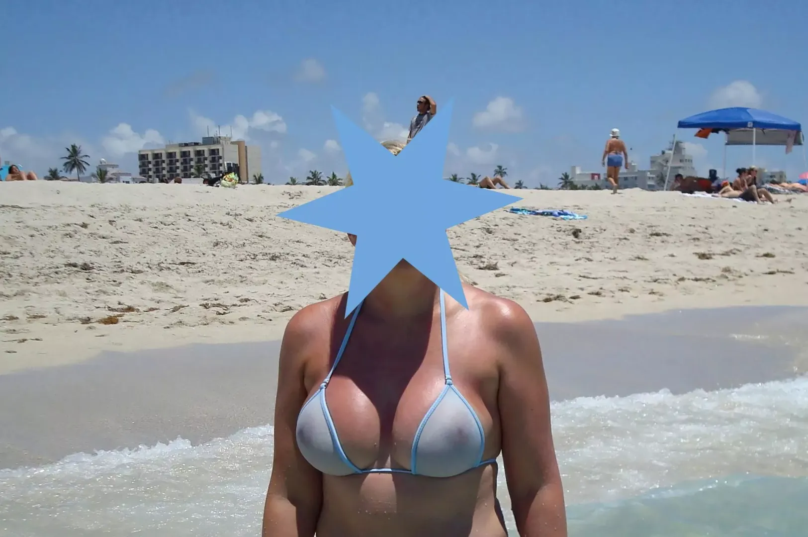Am I too old at 56 to wear this bikini on the beach? 
