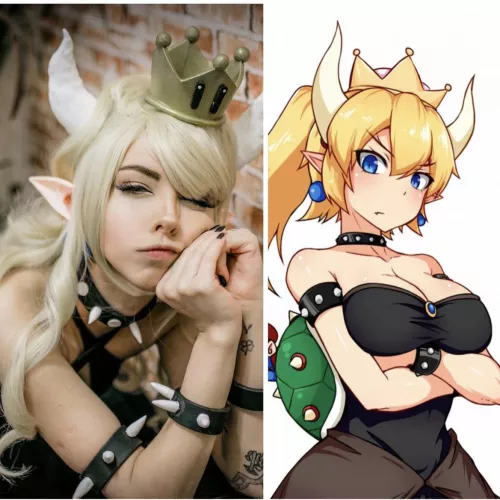 AmandaWelp as Bowsette