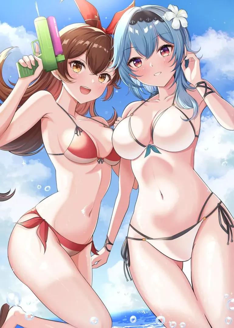 Amber And Eula [Genshin Impact]