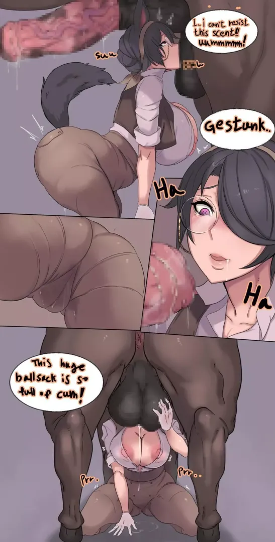 An appropriate reaction to musky horse balls (metalowl)