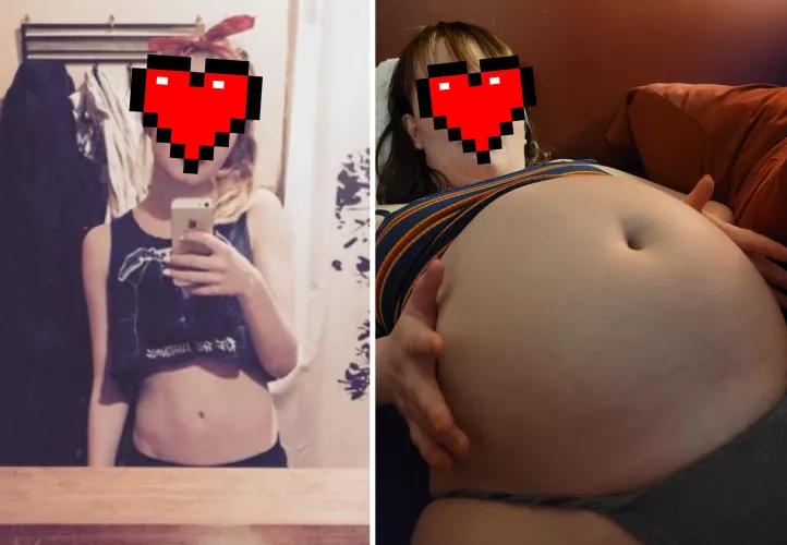 An old before and after! Just a few differences...