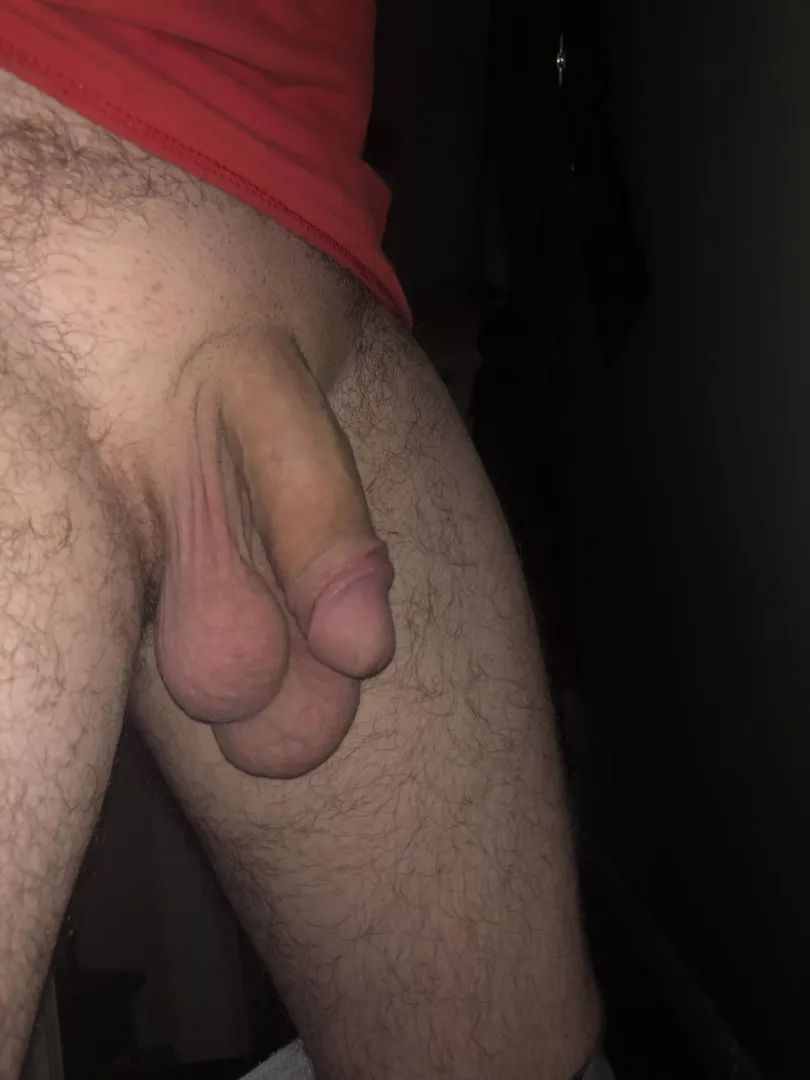 An old pic of my soft cock I found.