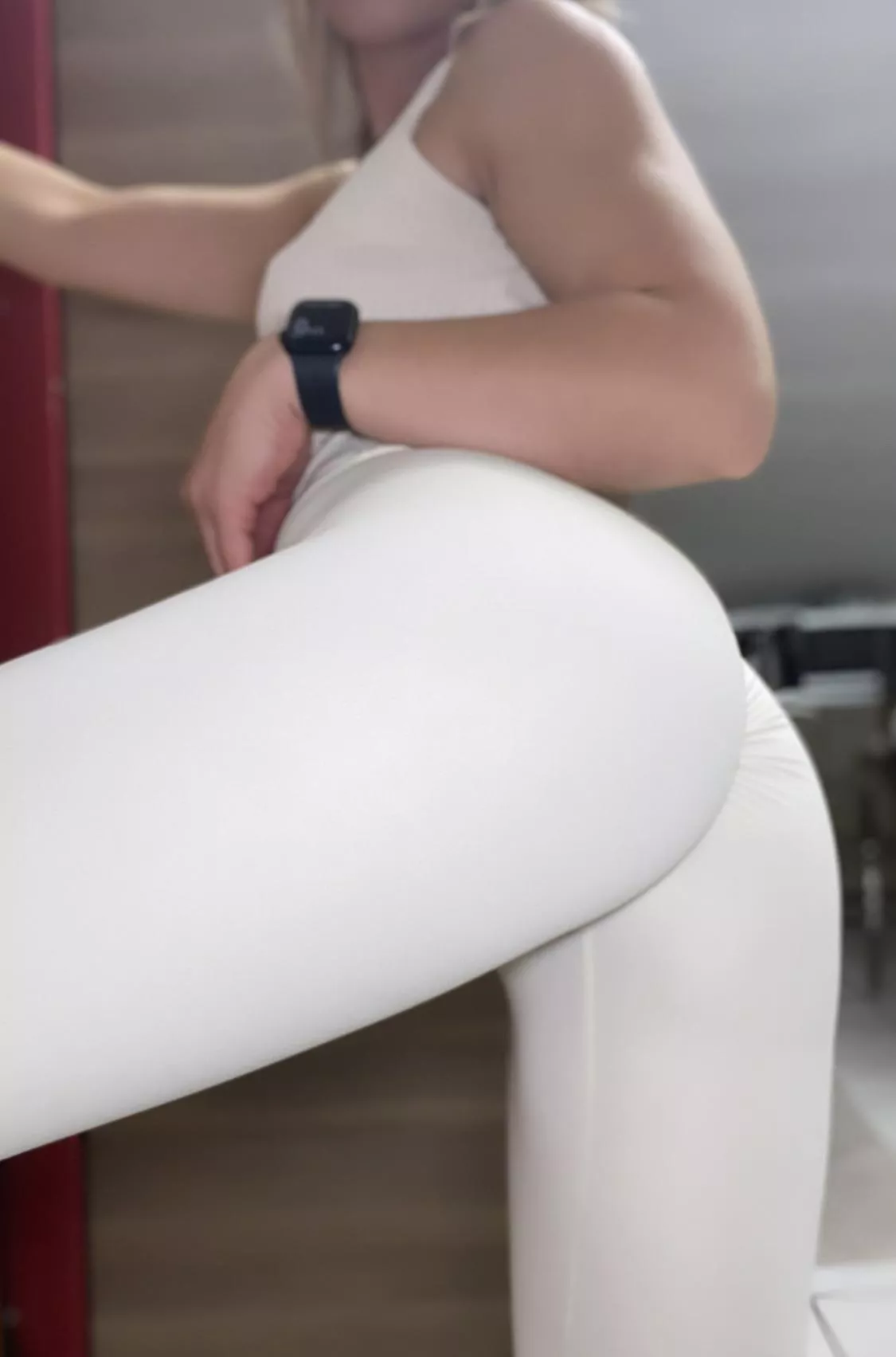 and in any case you train better without panties! I approved!