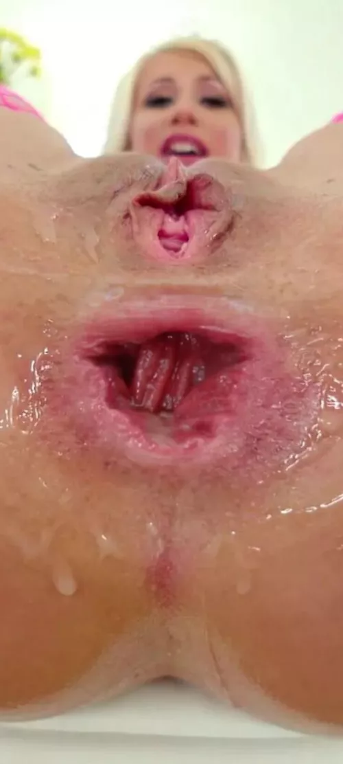 and then he tells you SLOWLY IT HURTS