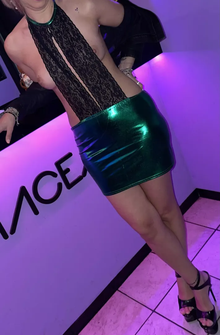 Angela…. in the public club