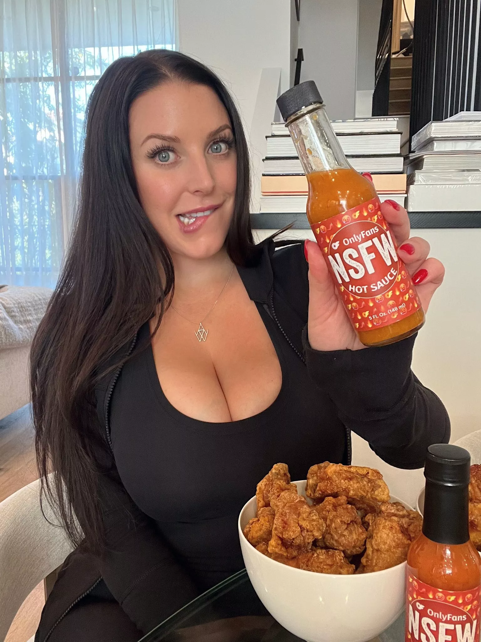 Angela releasing some spicy content on her page