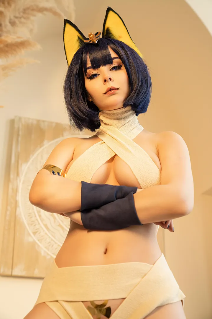 Ankha (Animal Crossing) by Disharmonica