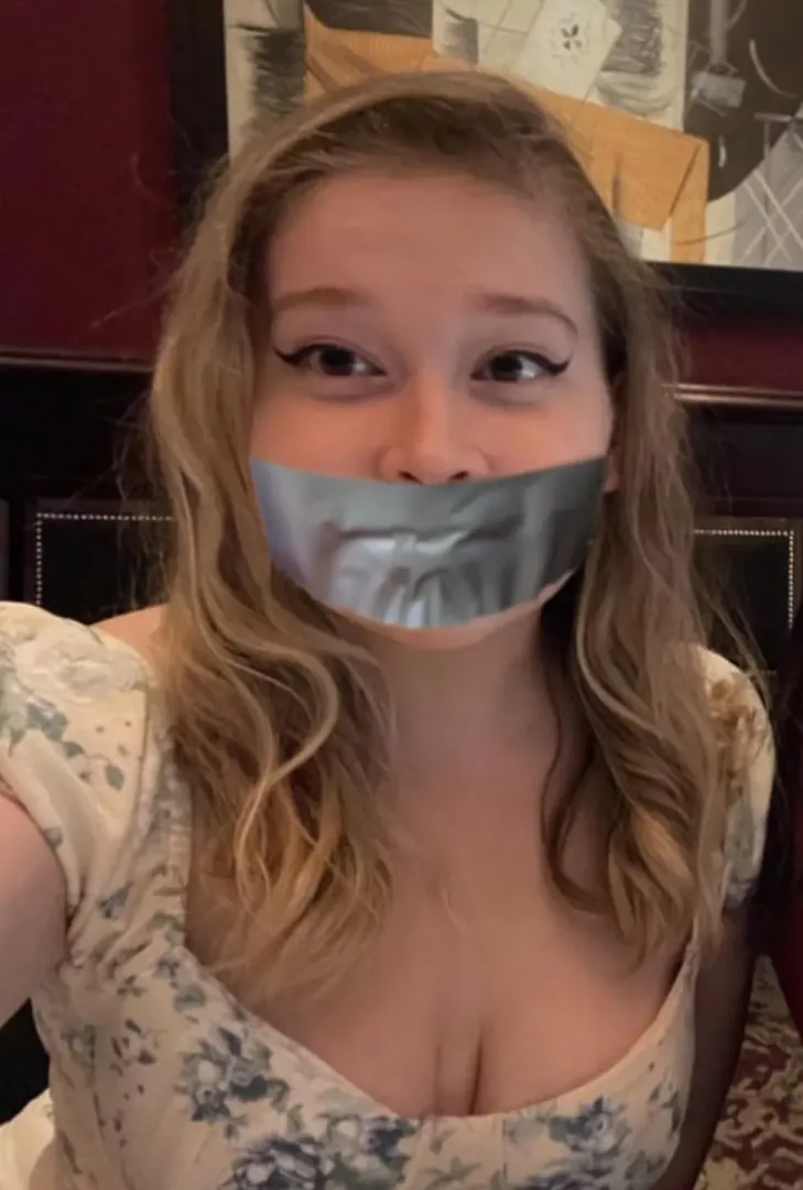 Annalise Kinnari tape gagged