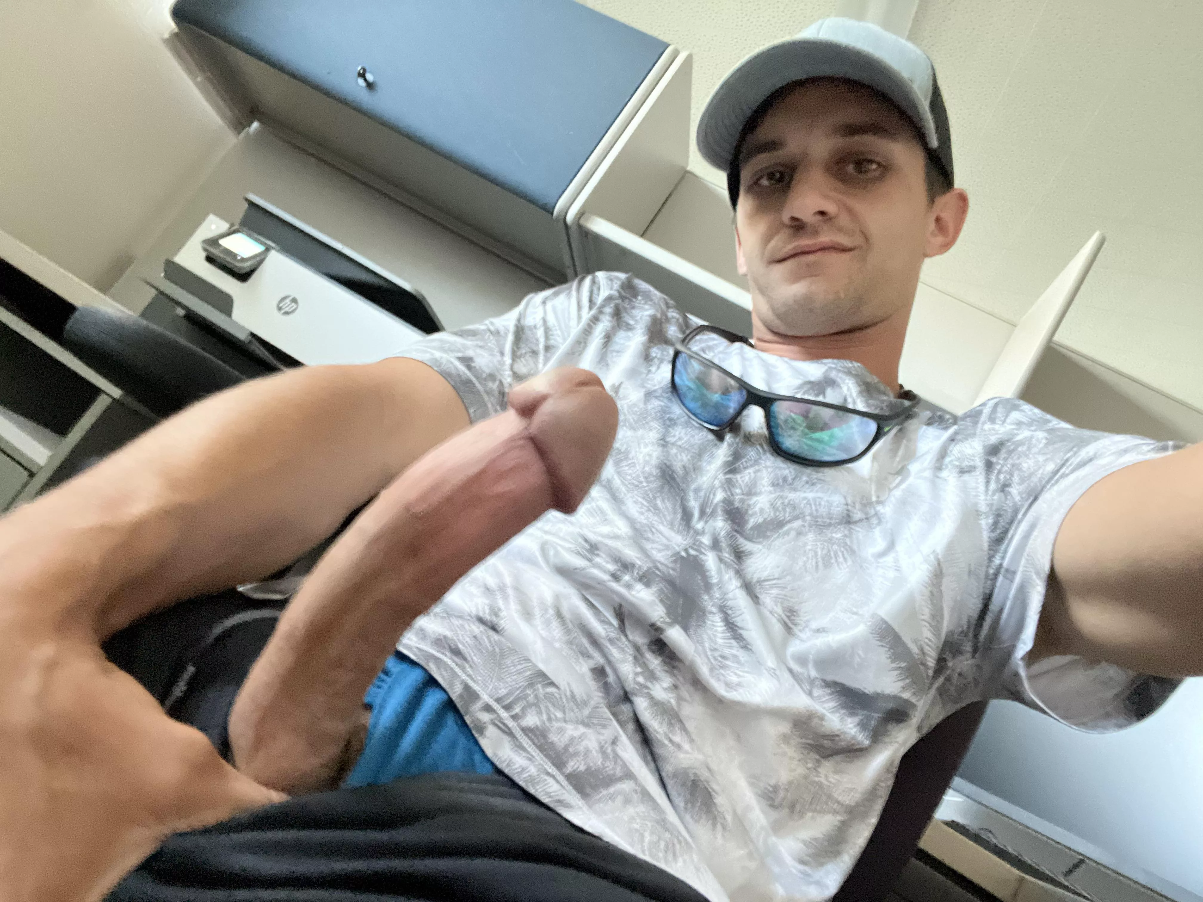 Another risky at work. It’s bulging lately. Think my co worker seen it