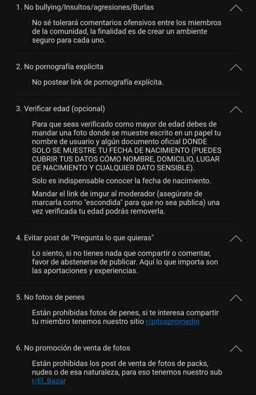 Antes de publicar, revisa las reglas ☝🏻