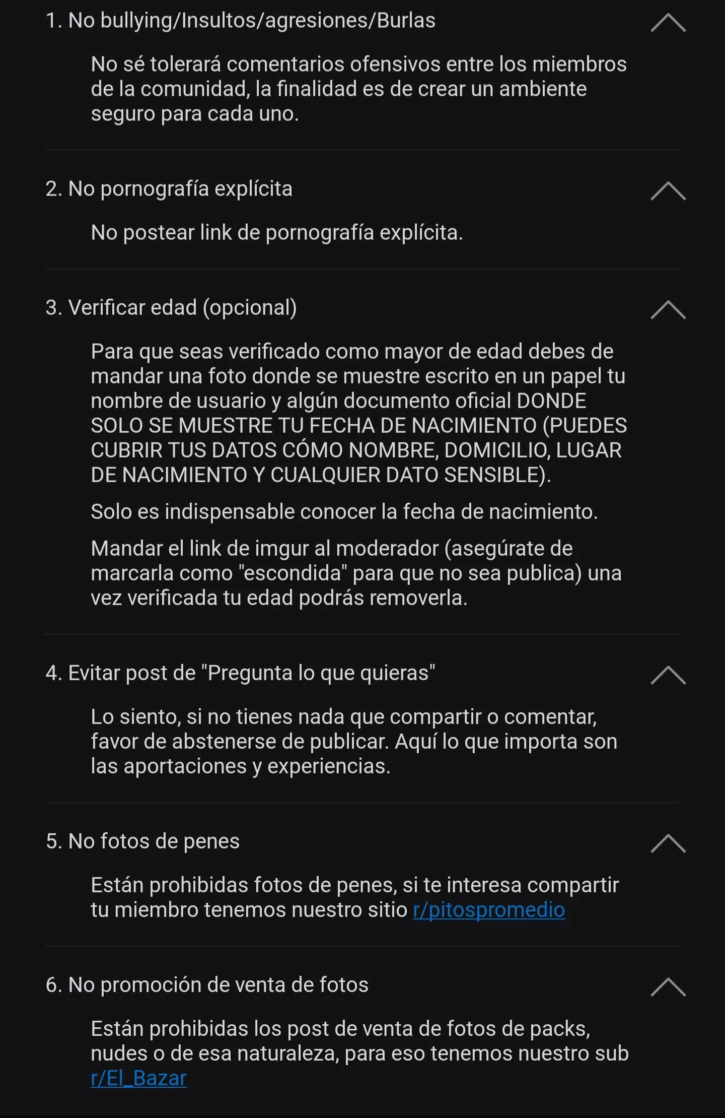 Antes de publicar, revisa las reglas ☝🏻