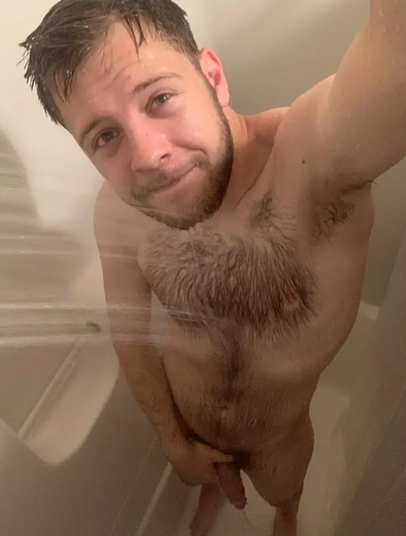 Any bros tryna jump in the shower with me?