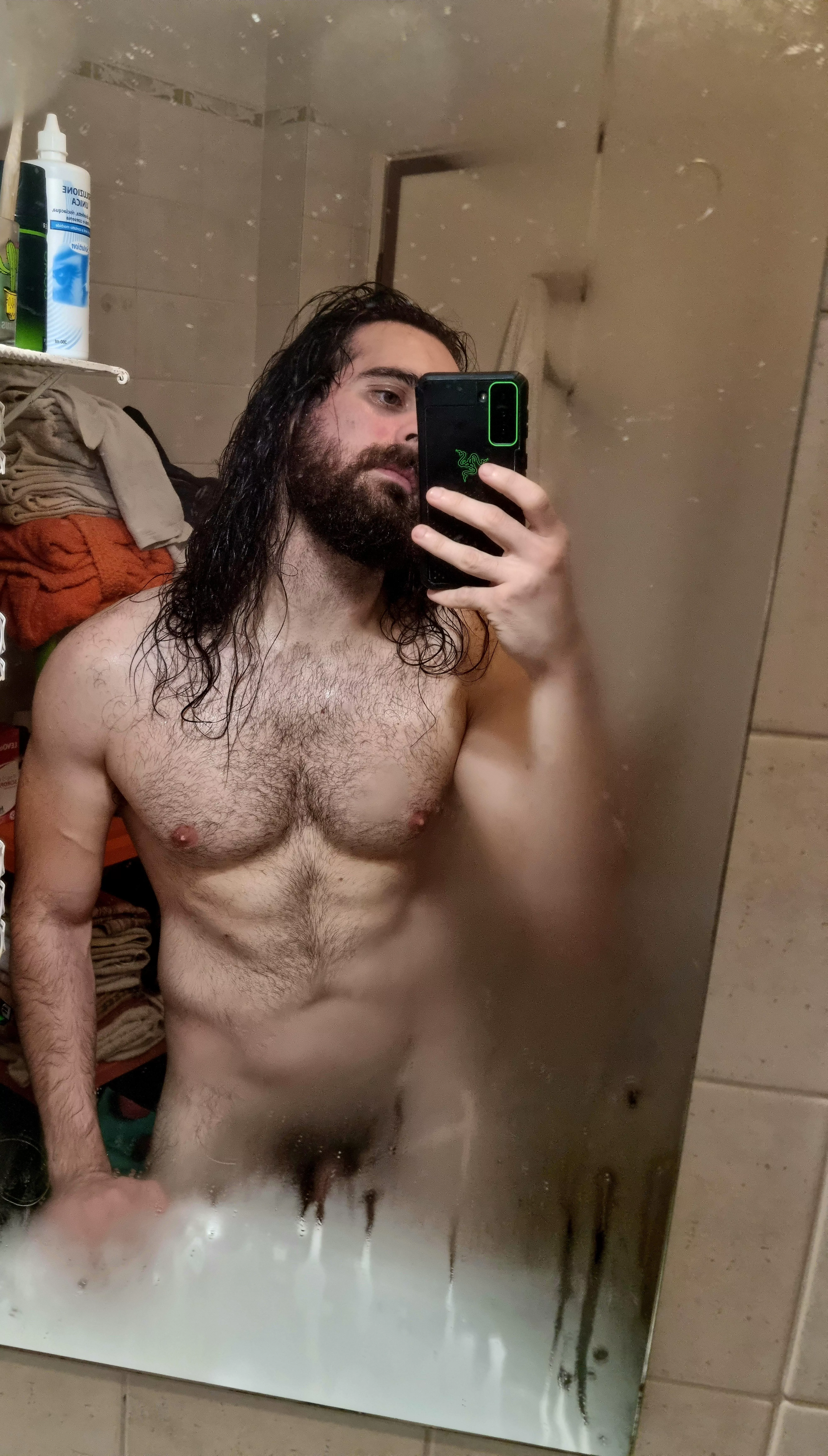 Any fan of guys with long hair?