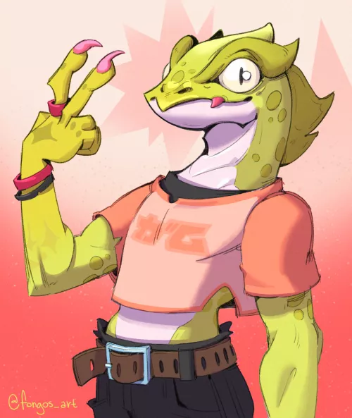 Any scalies around? I would love to draw your OCs!