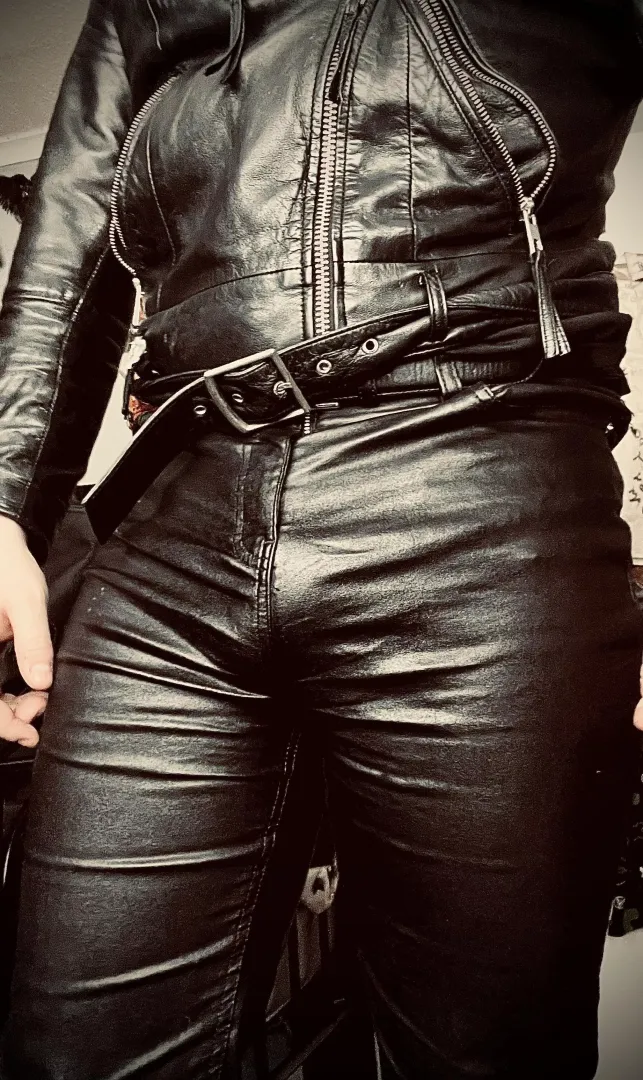 Anyone dig leather…