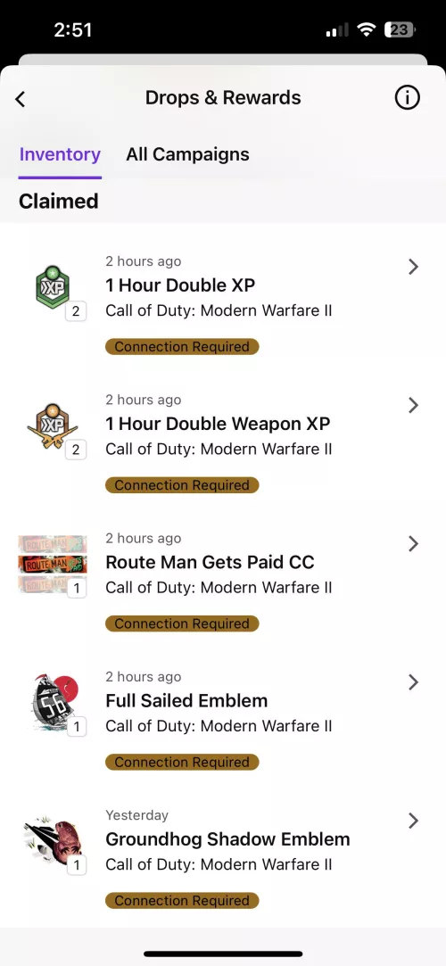 Anyone else have this issues or is this normal my account is linked from activision and PlayStation is also linked and I’m still getting this any help would be appreciated