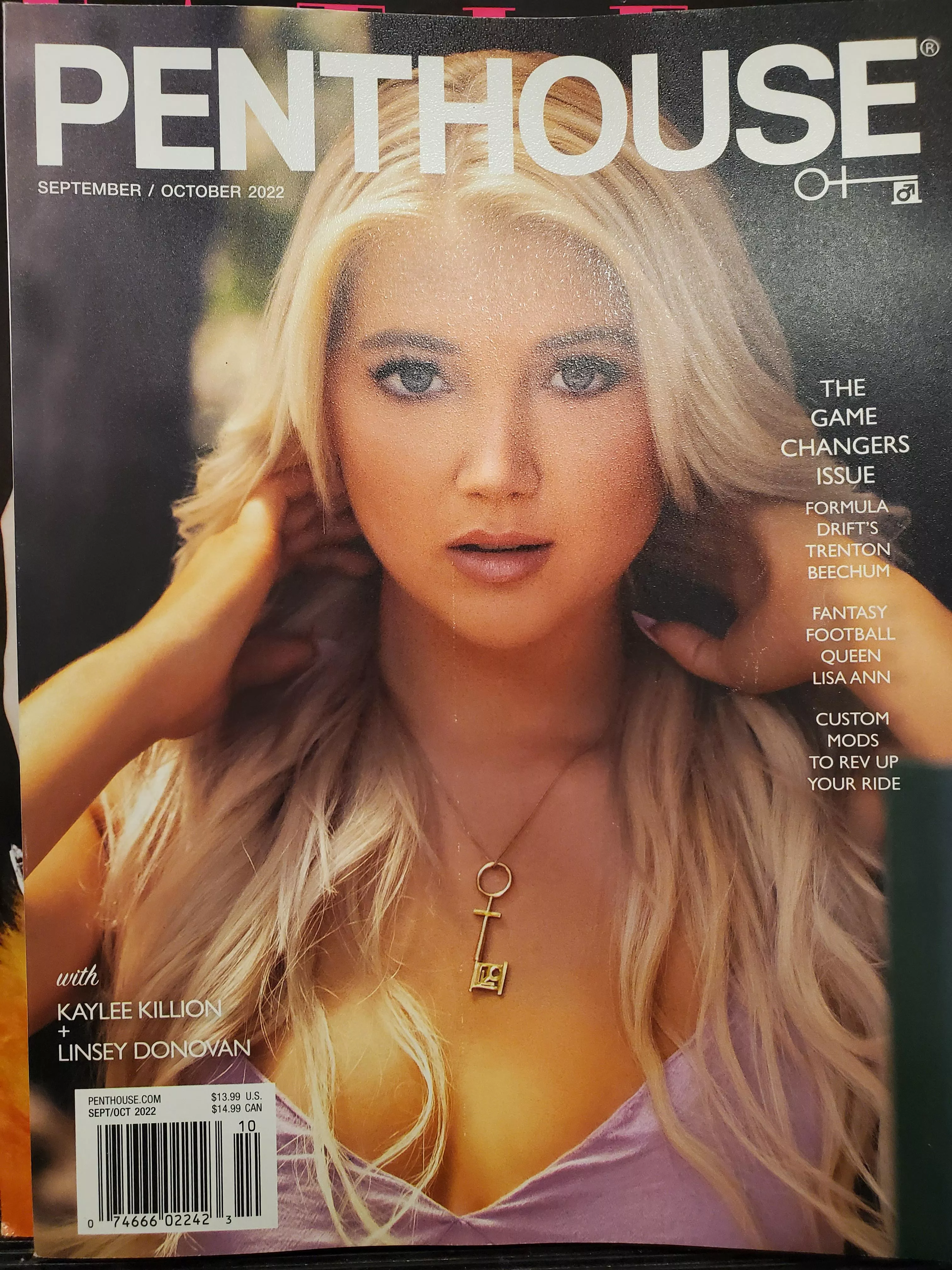 Anyone else see this month's Penthouse cover and think it was Alison? (it's not, but damn!)