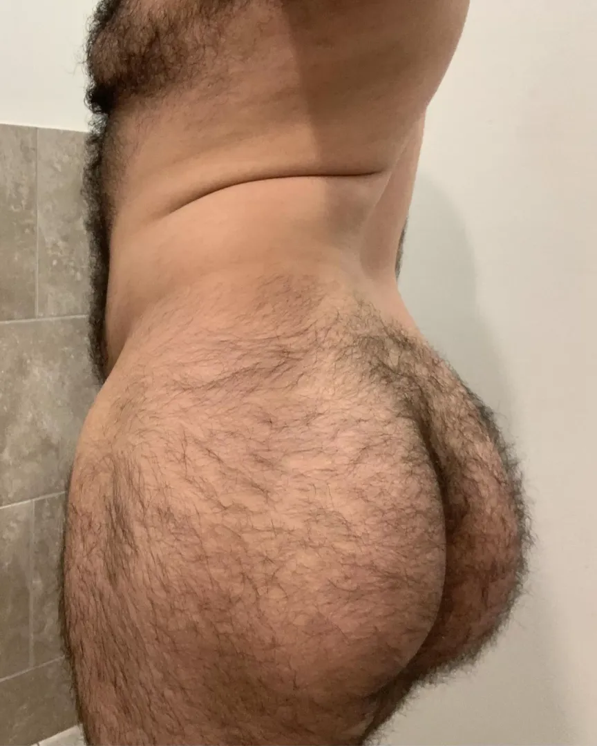 Anyone like a hairy booty?