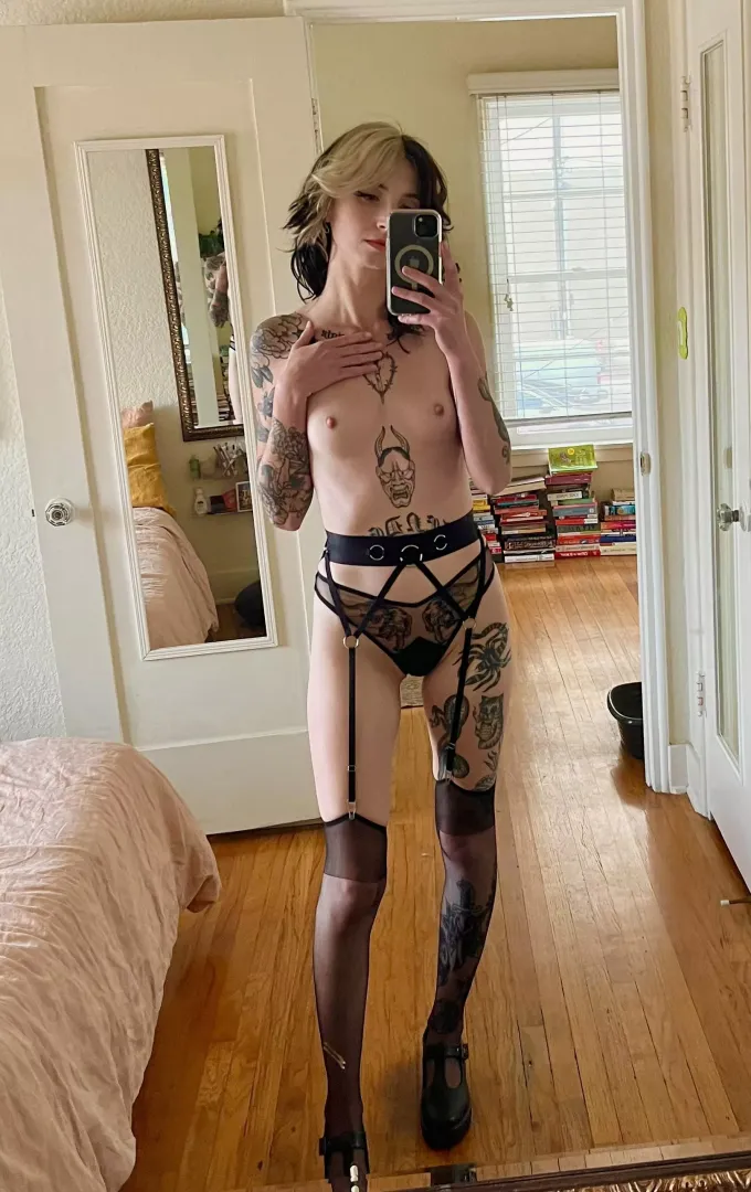 Anyone looking for a small titty gf? We can listen to whatever music you want 😇
