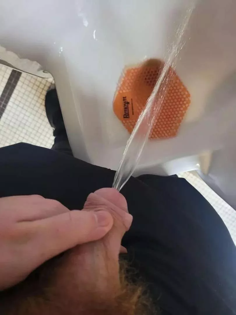 Anyone wanna hold my 19yo cock while I pee?
