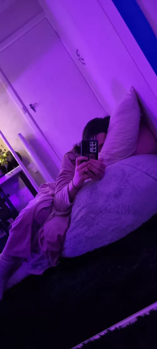 Anyone wanna snuggle on the bean bag?