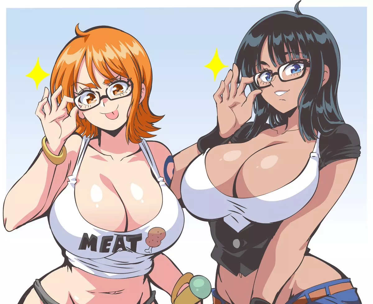Anyone wanna talk about nami and robin they're too sexy