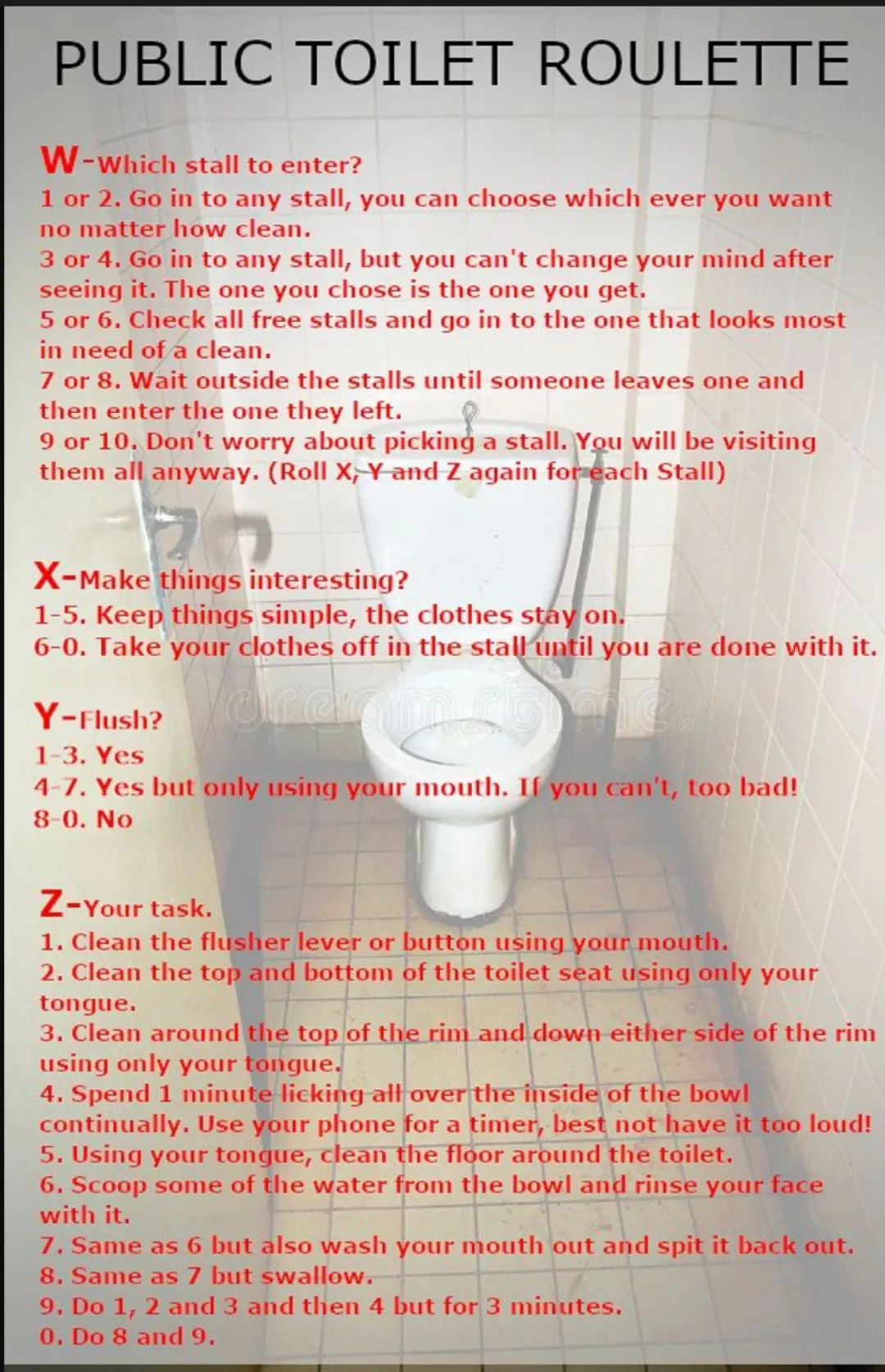 Anyone want to choose my numbers?