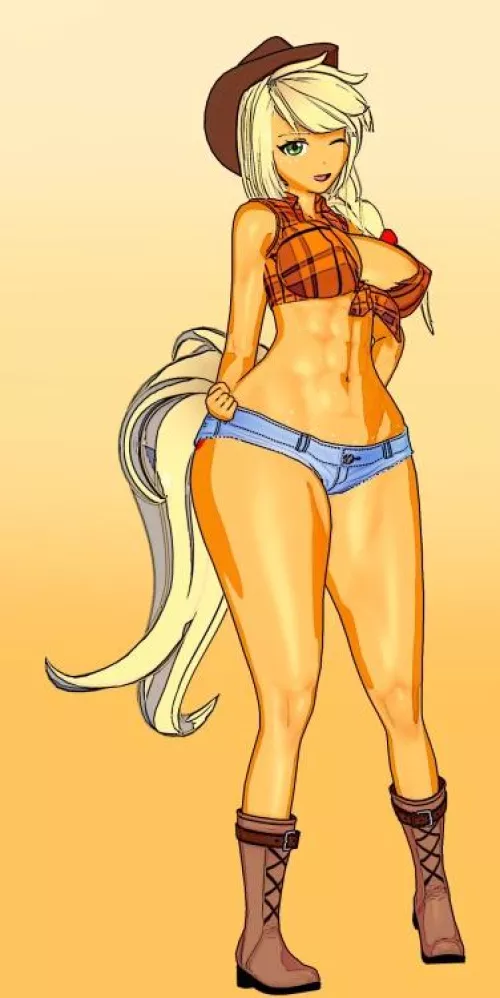 Applejack koikatsu Model (fatallyobsessed)