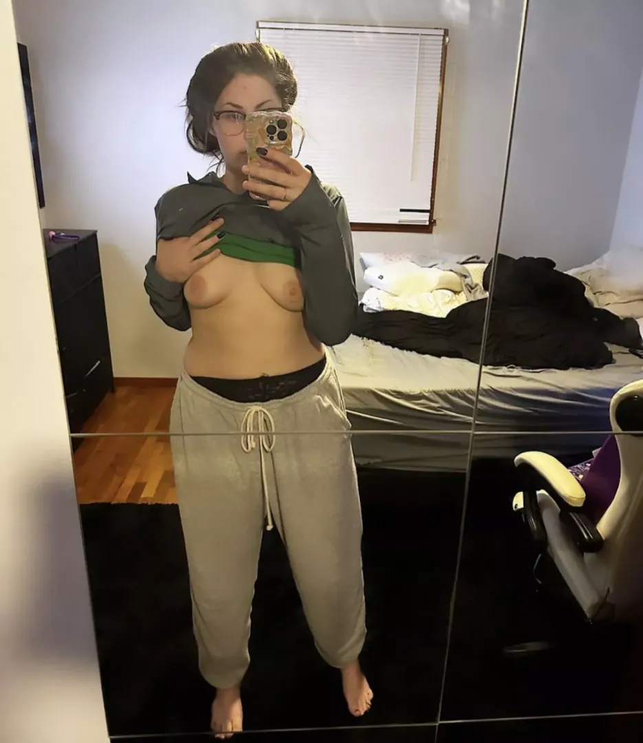 Are my tits attractive enough to end up in your mouth?