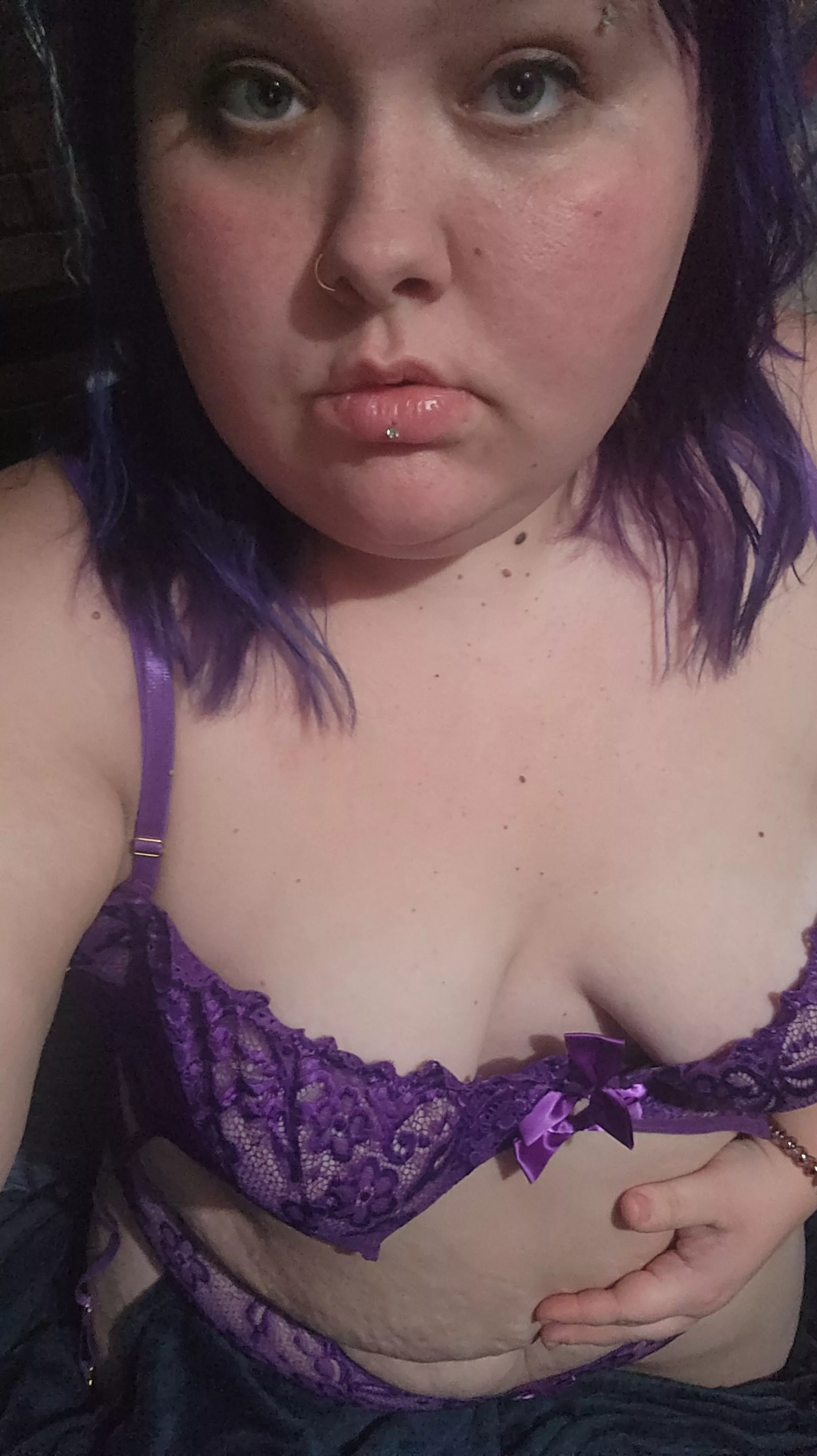 Are we digging the all purple? Need someone to chat with!!