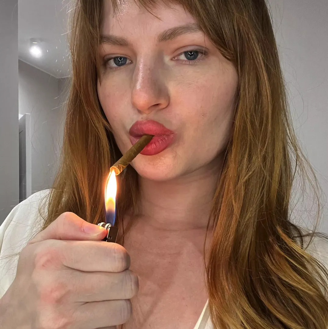 Are we gonna smoke after we have sex