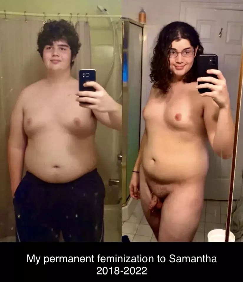 Are you proud of my permanent transformation to Samantha, Daddy?