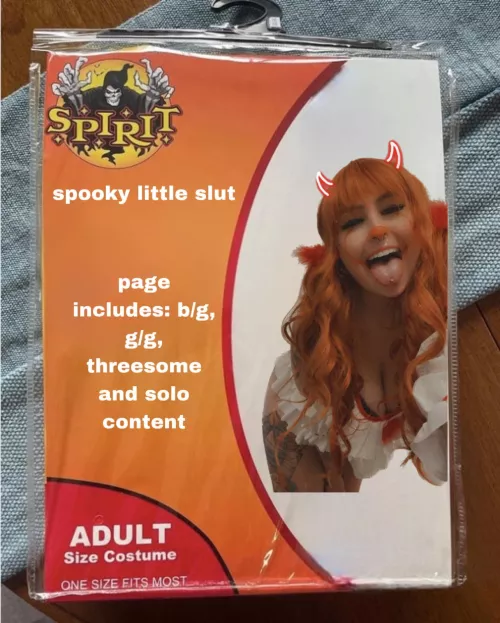 are you ready for halloween?? free onlyfans link below!