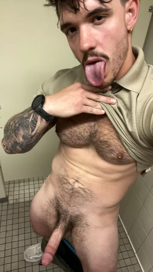 Are you sitting on my tongue or cock first?