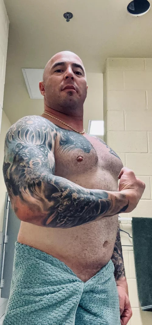 Arm day was a success