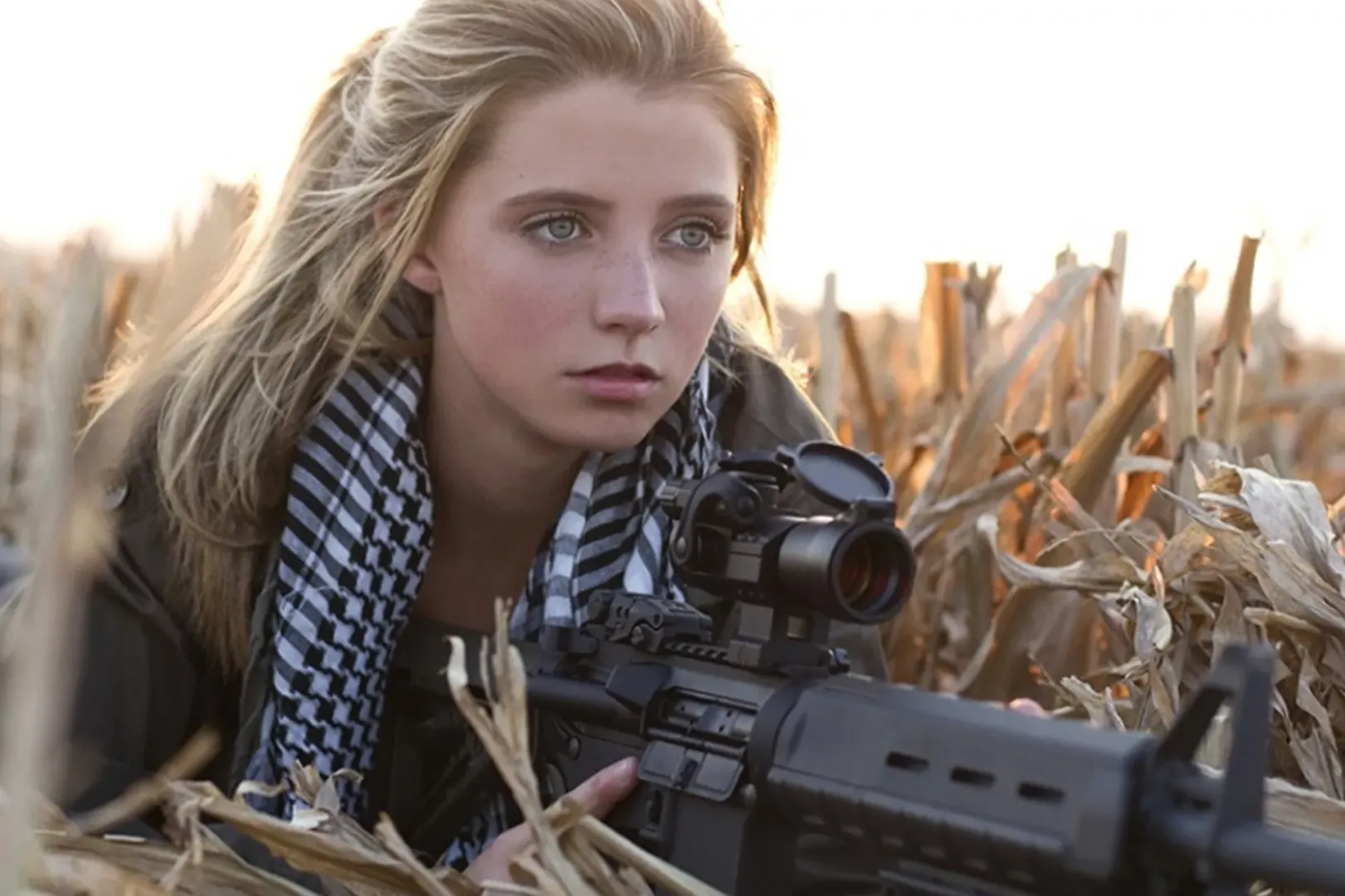 Armed and gorgeous