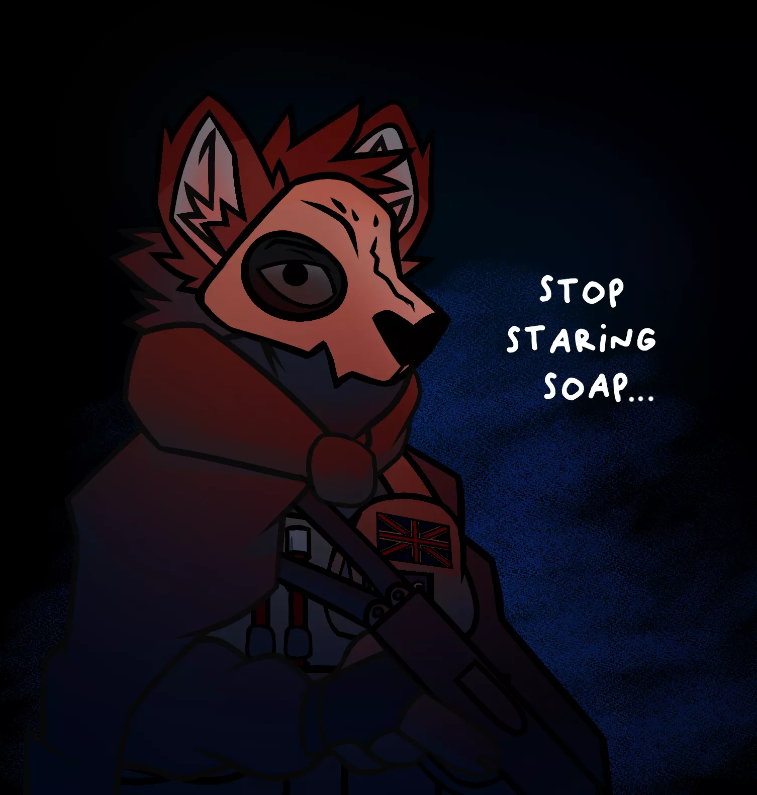 💀💕🧼(Art by @LakkiTheFox)
