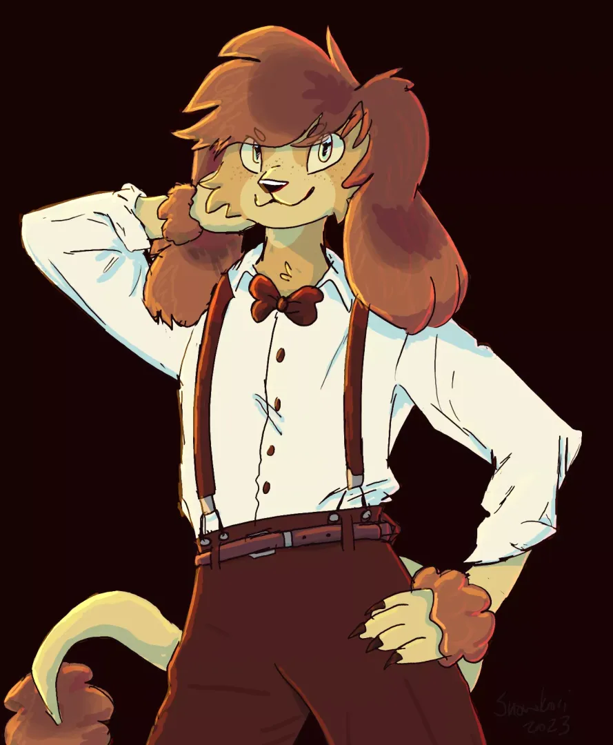 Art trade with a friend !