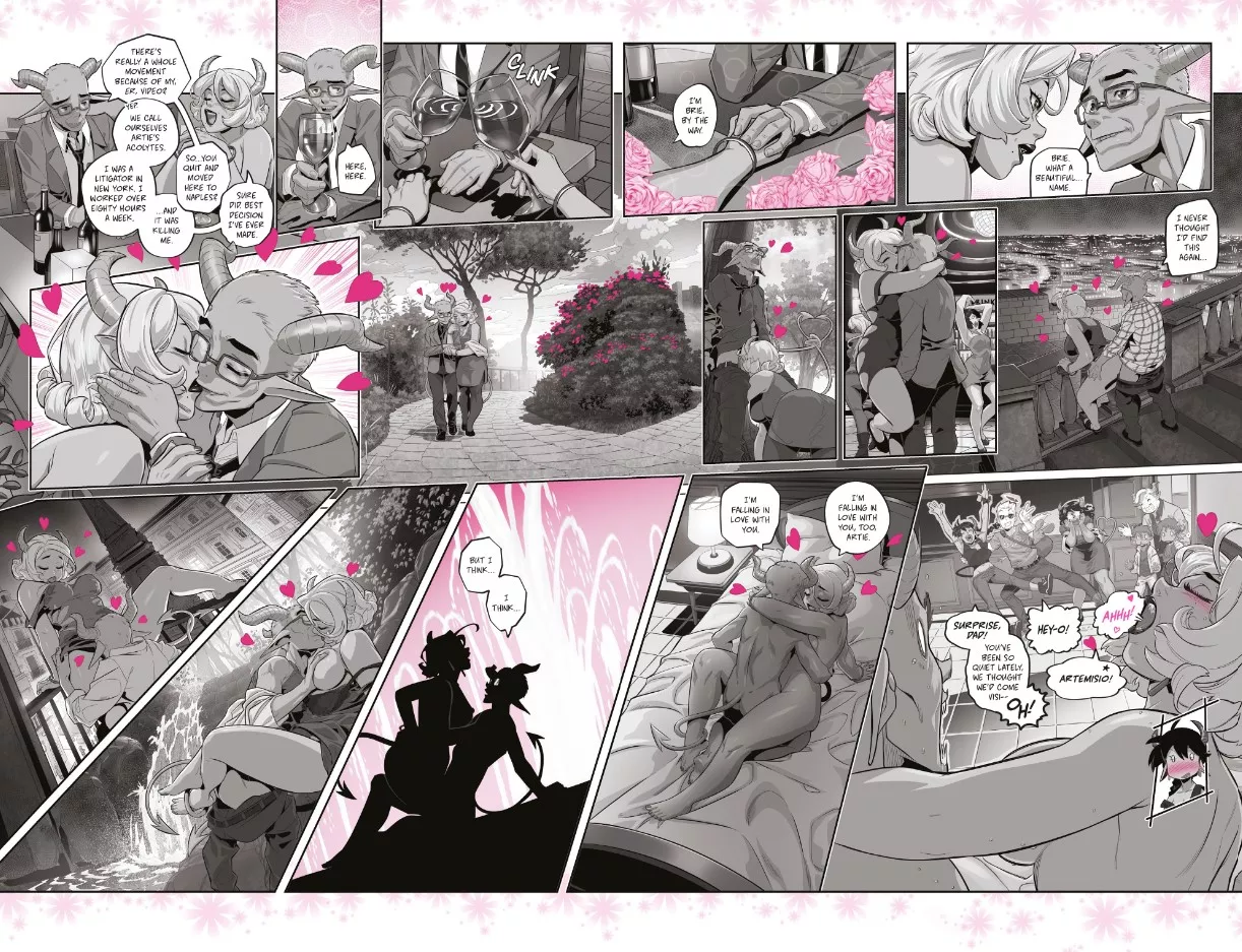 Artie and Brie [Mirka Andolfo's Sweet Paprika: Black, White & Pink]